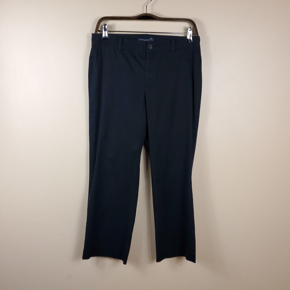Banana Republic Harrison Cropped Trouser in Black Size 4